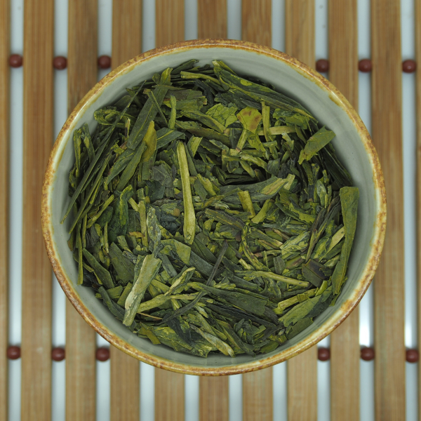 Longjing luomu kiinalainen vihreä tee